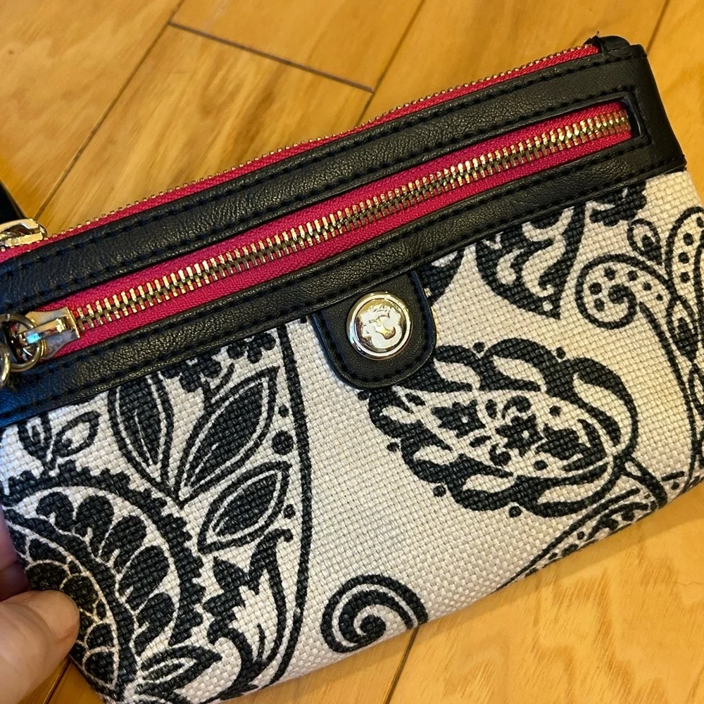 Spartina 449 Tassel Wristlet with Mermaid Logo